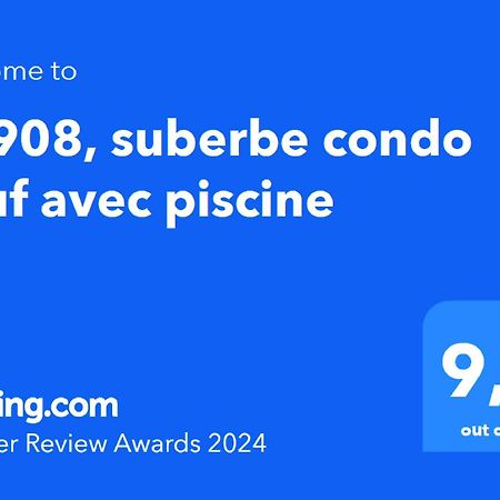 Le 908, Suberbe Condo Neuf Avec Piscine Québec Kültér fotó