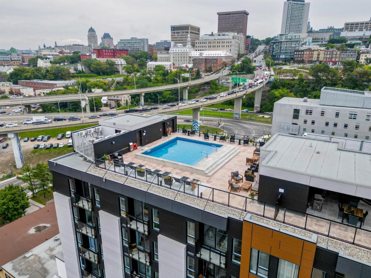 Le 908, Suberbe Condo Neuf Avec Piscine Québec Kültér fotó